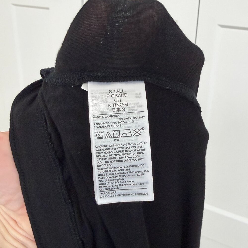 Gap Women’s Black Pajama Pants Soft Stretch Lounge Sleepwear - Picture 5 of 5